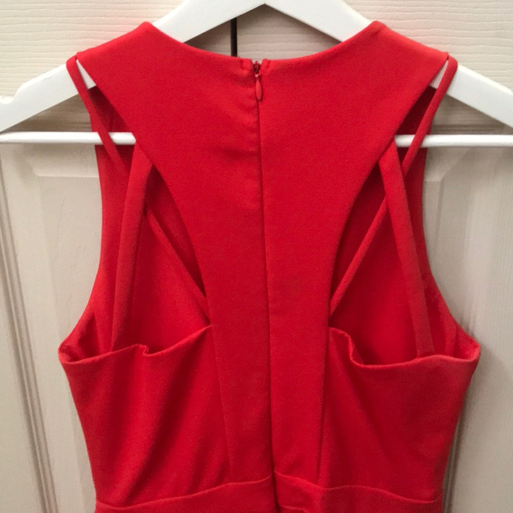 Adelyn Rae red romper - Picture 2 of 6